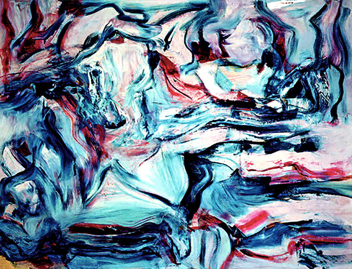 Willem de Kooning, "Untitled VIII" Lithograph