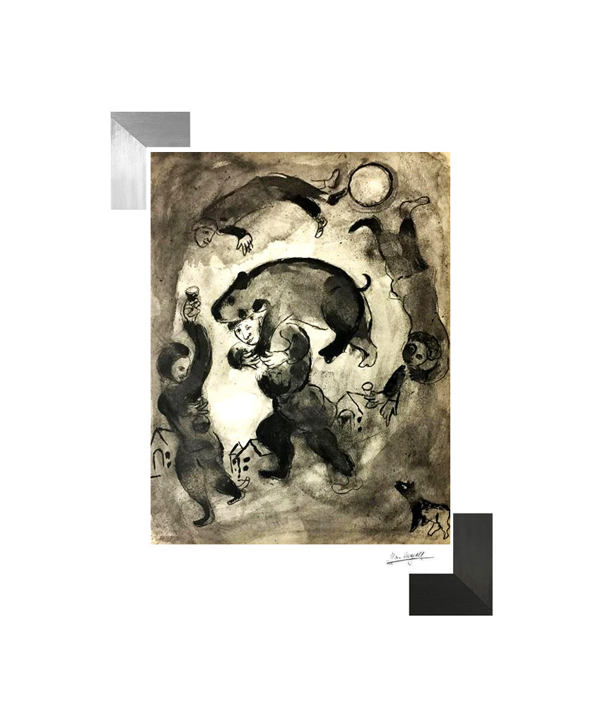 Chagall, "Le Sortilege" Lithograph