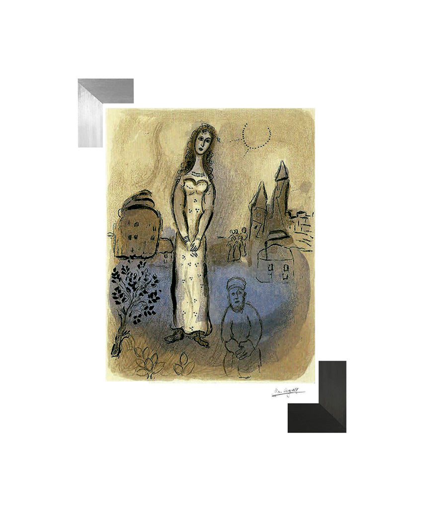 Chagall, "Esther" Lithograph