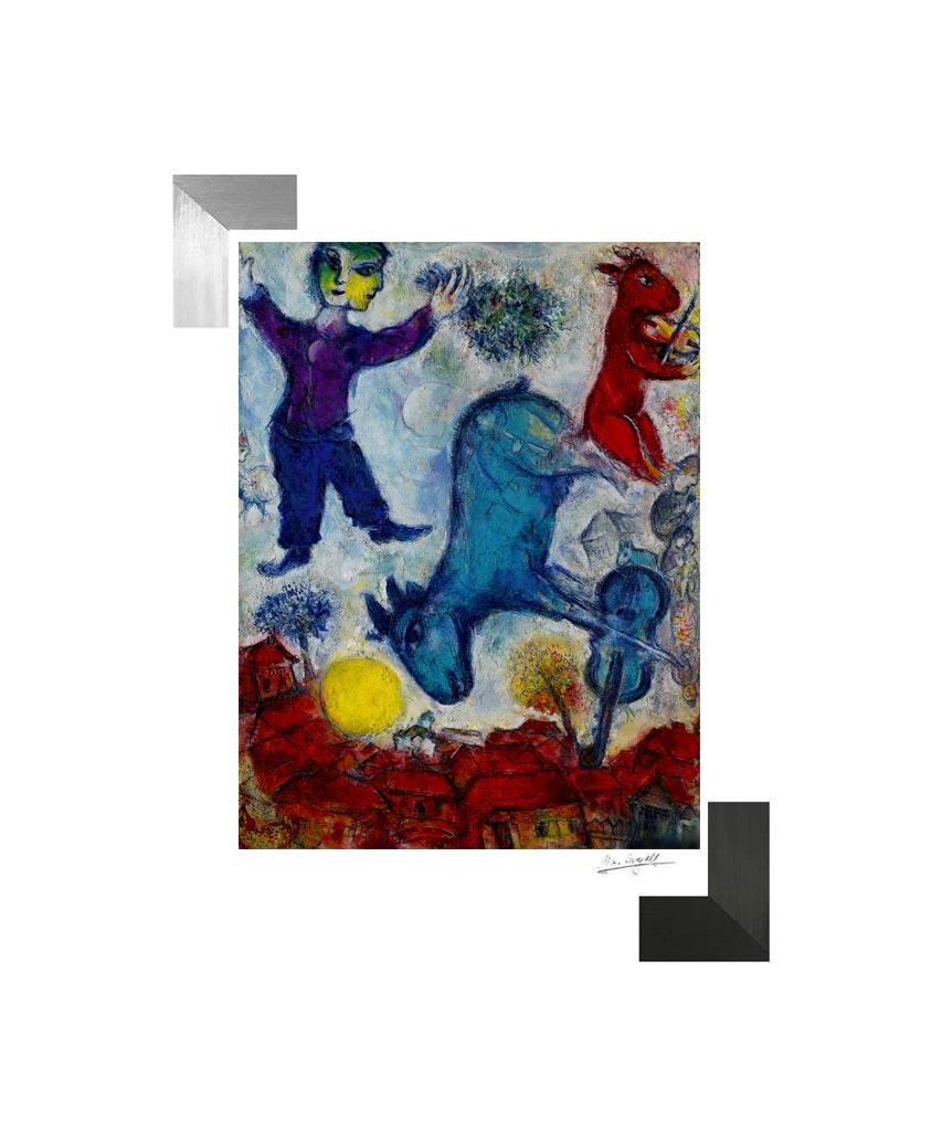 Chagall, "Le Paysan " Lithograph