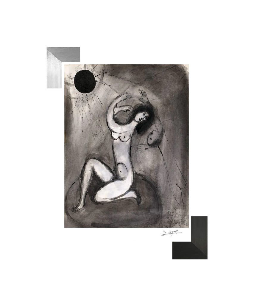 Chagall, "Le Philosophie Vindicatif" Lithograph