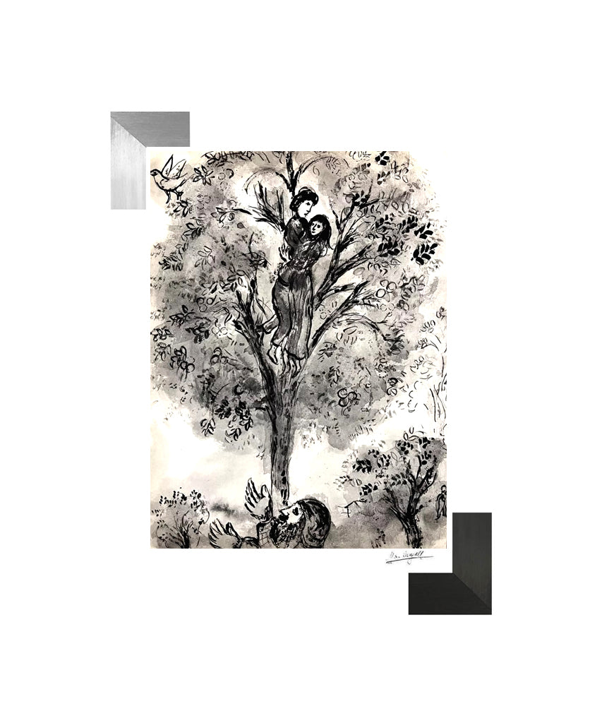 Chagall, "Le Poirier Enchante" Lithograph