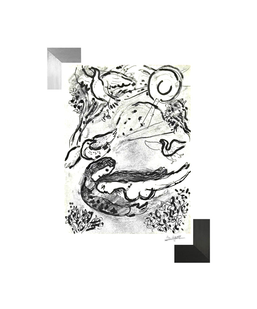 Chagall, "Song of Songs" Lithograph
