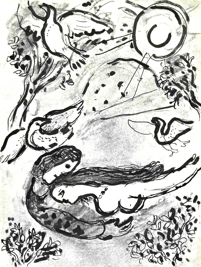 Chagall, "Song of Songs" Lithograph