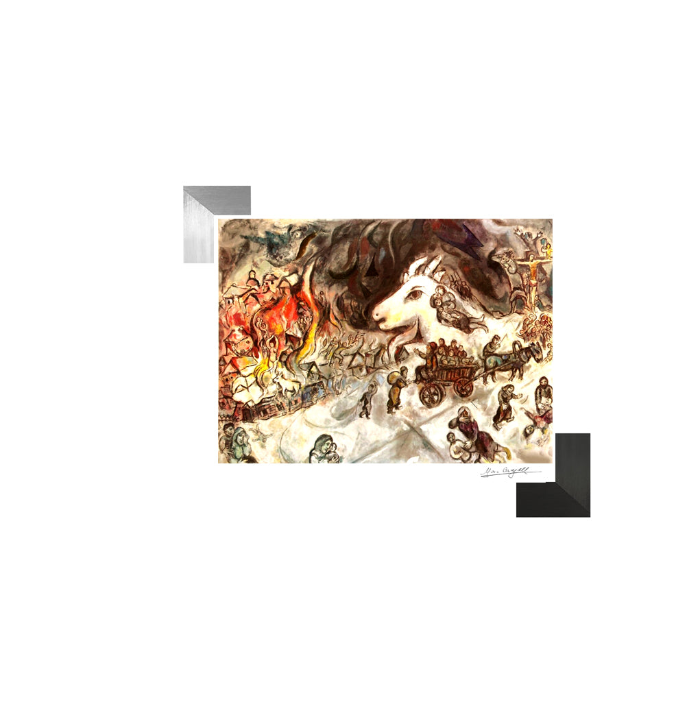 Chagall, "The War" Lithograph