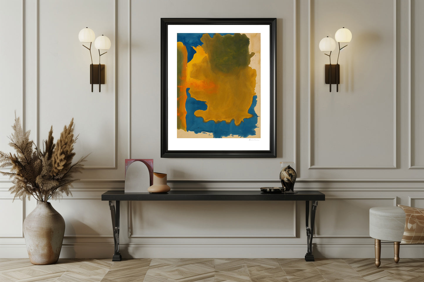 Helen Frankenthaler, "Canal" Lithograph