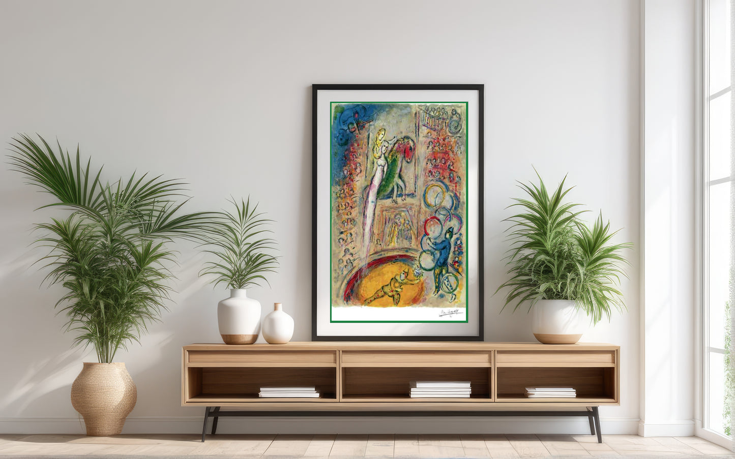 Chagall, "Circus IV" Lithograph