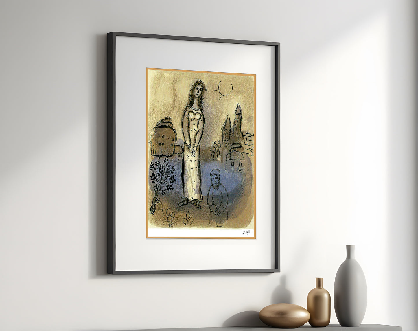 Chagall, "Esther" Lithograph