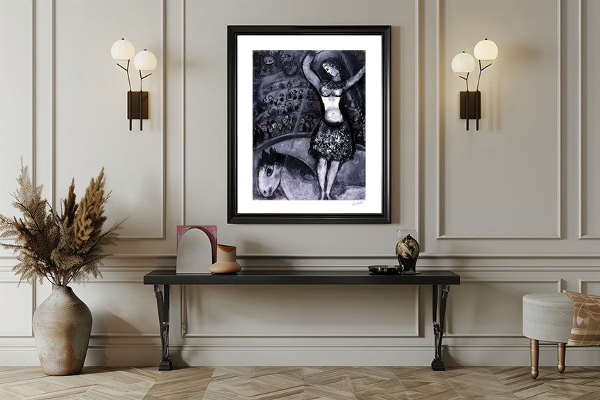 Chagall, "L'ecuyere 1955 " Lithograph