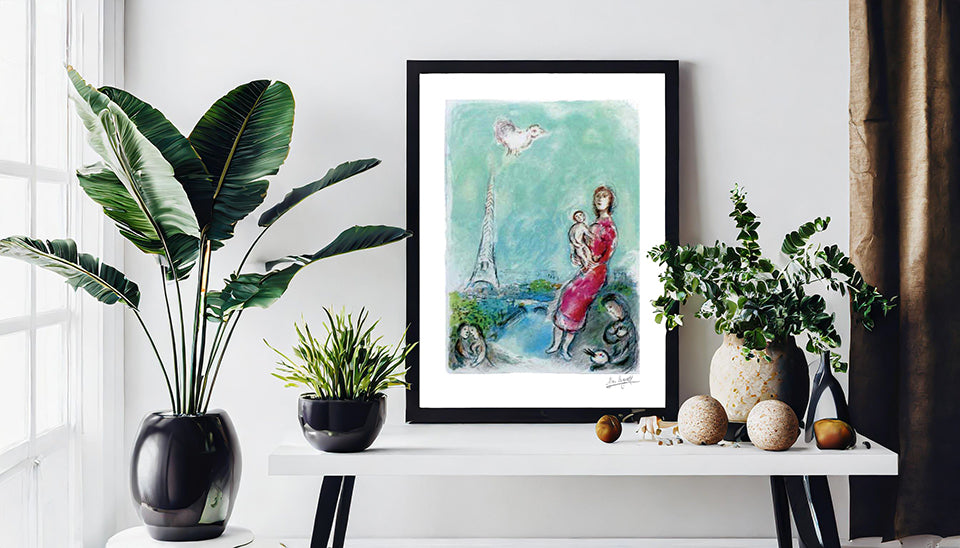 Chagall, "La Maternite", Lithograph