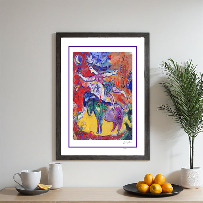 Chagall, "Le Cirque 1961" Lithograph