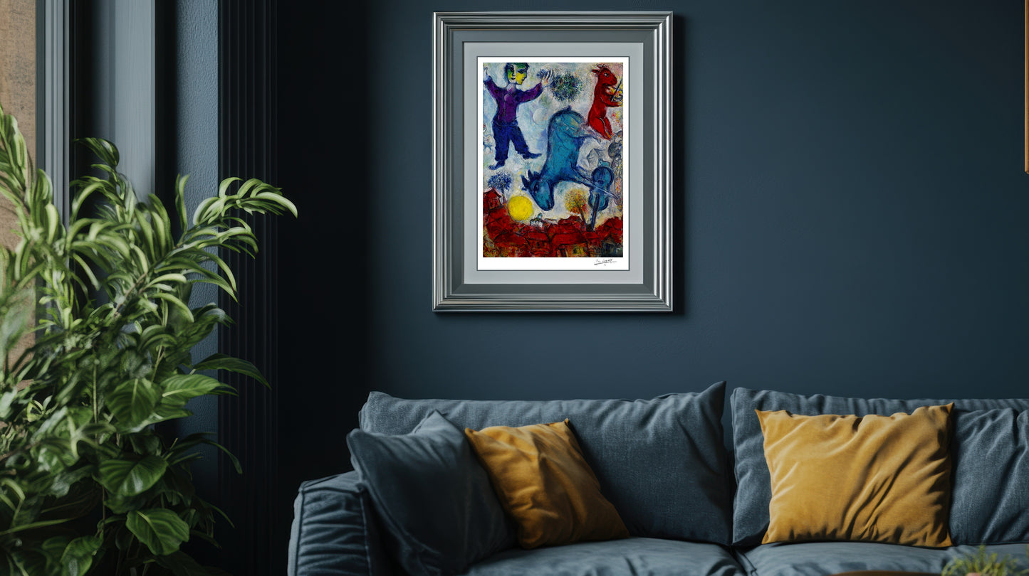 Chagall, "Le Paysan " Lithograph