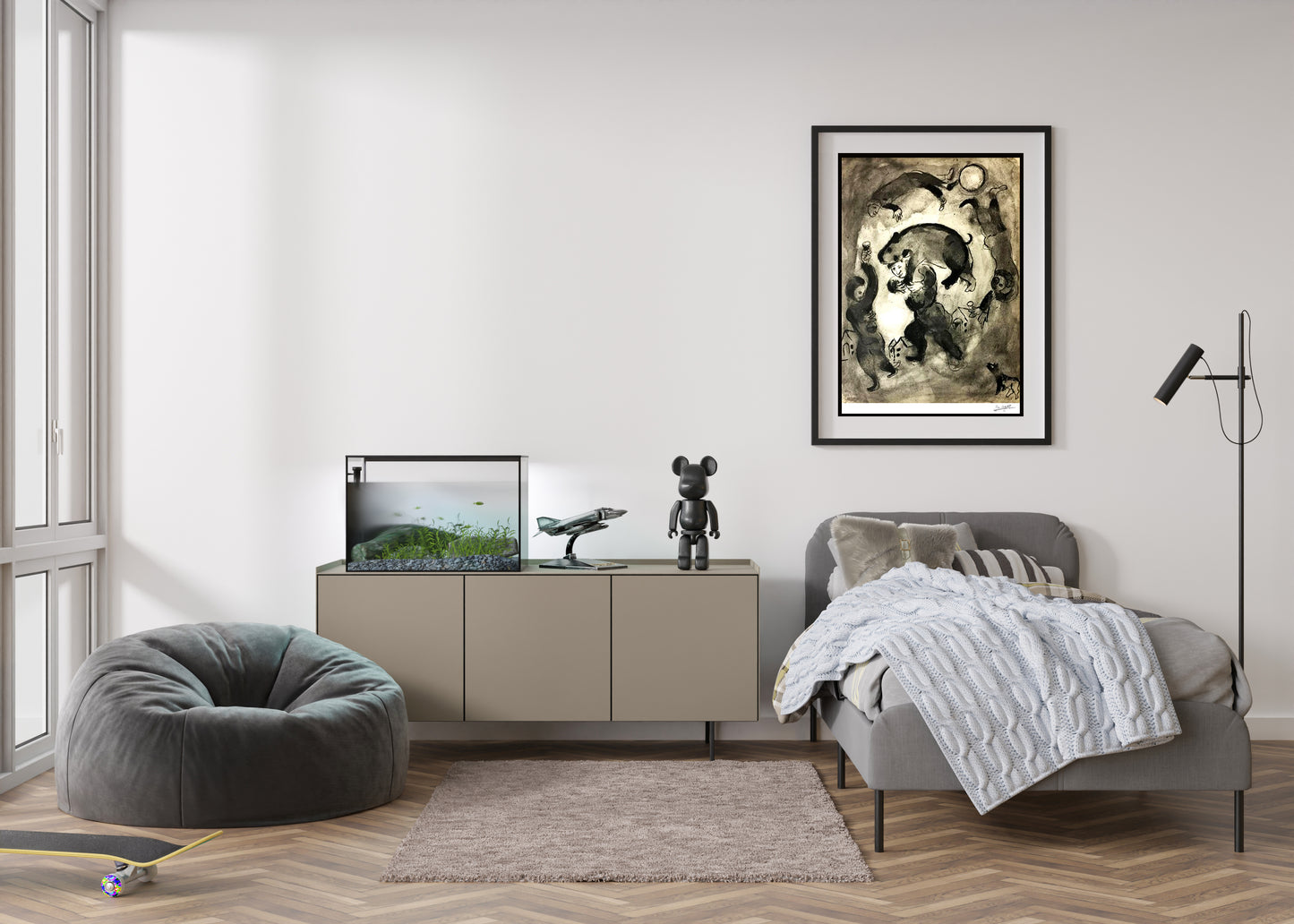 Chagall, "Le Sortilege" Lithograph