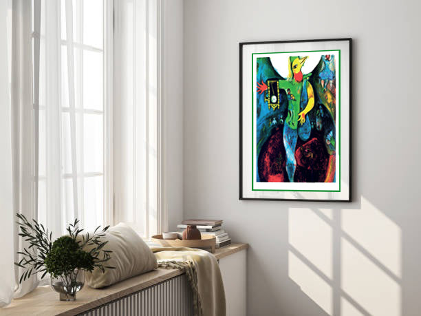 Chagall, "The Juggler", Lithograph