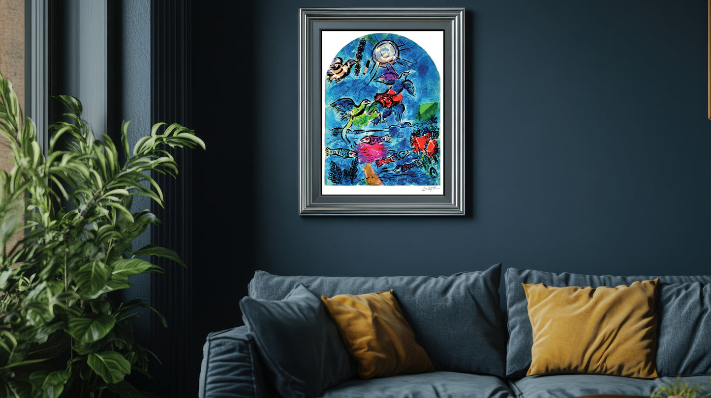 Chagall, "The Tribe of Reuben" Lithograph