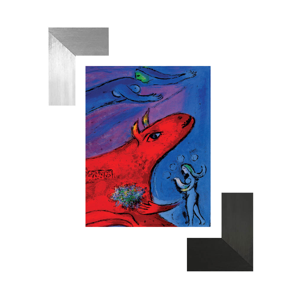 Chagall, "La Bastille" Lithograph