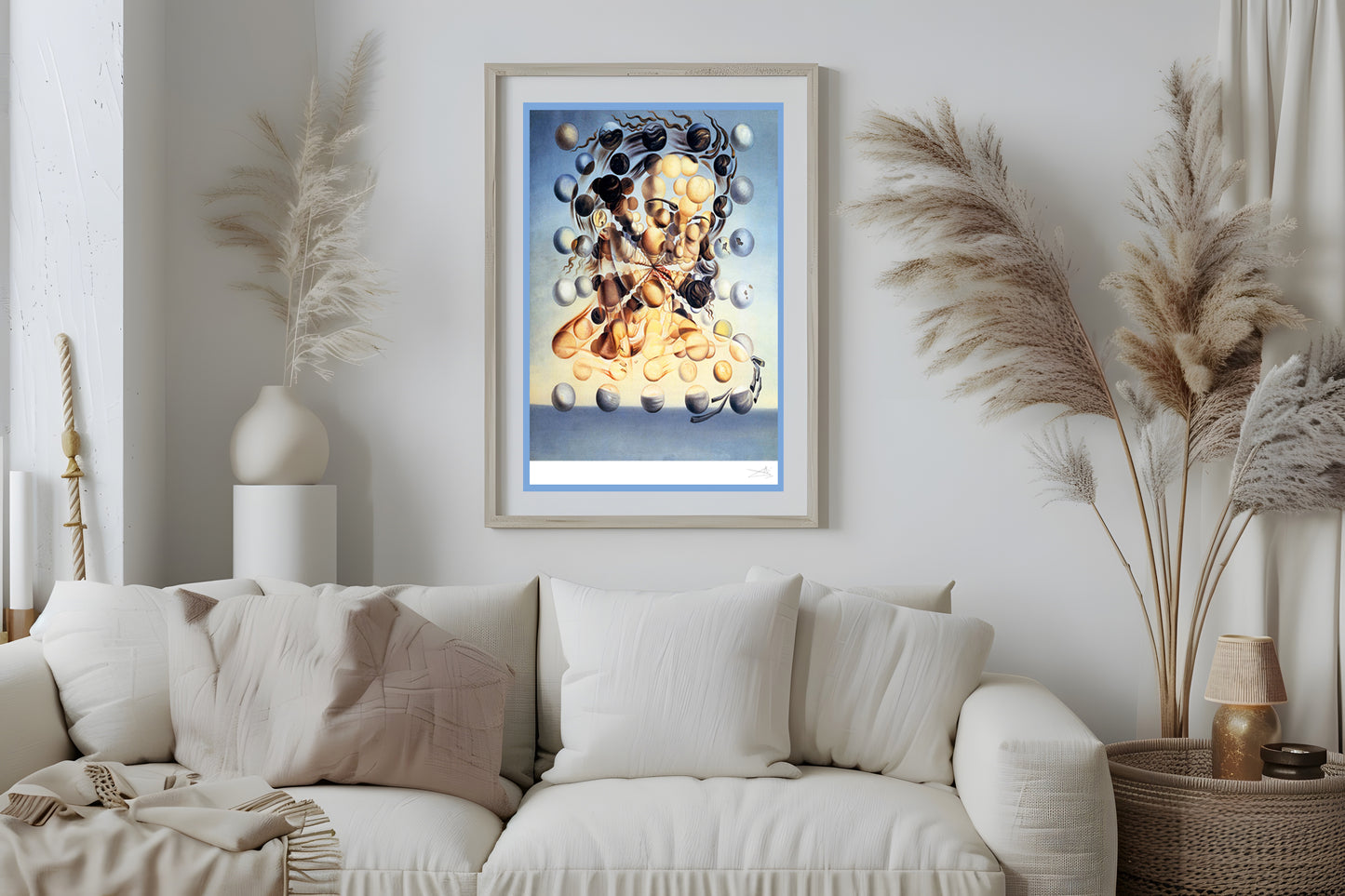 Salvador Dali, "Gala Placidia", 1952 Lithograph