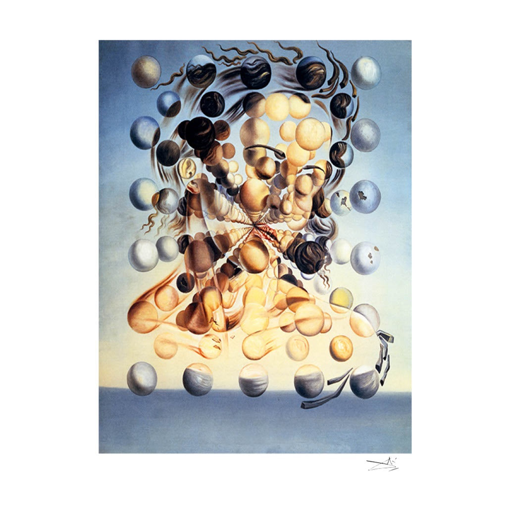Salvador Dali, "Gala Placidia", 1952 Lithograph
