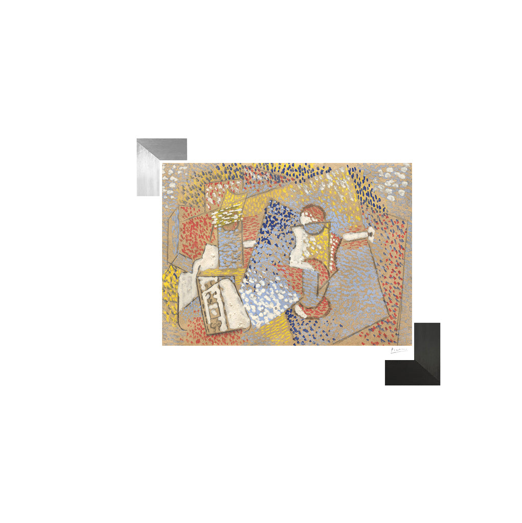 Picasso "Glass, Pipe and Packet of Tobacco", Lithograph