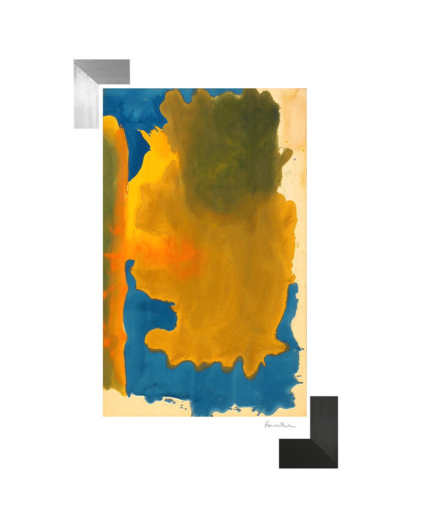 Helen Frankenthaler, "Canal" Lithograph