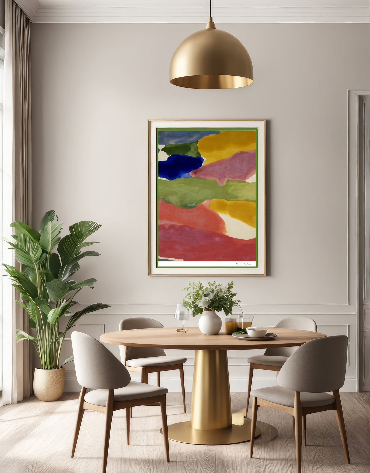 Helen Frankenthaler, "Tutti-Frutti, 1966" Lithograph