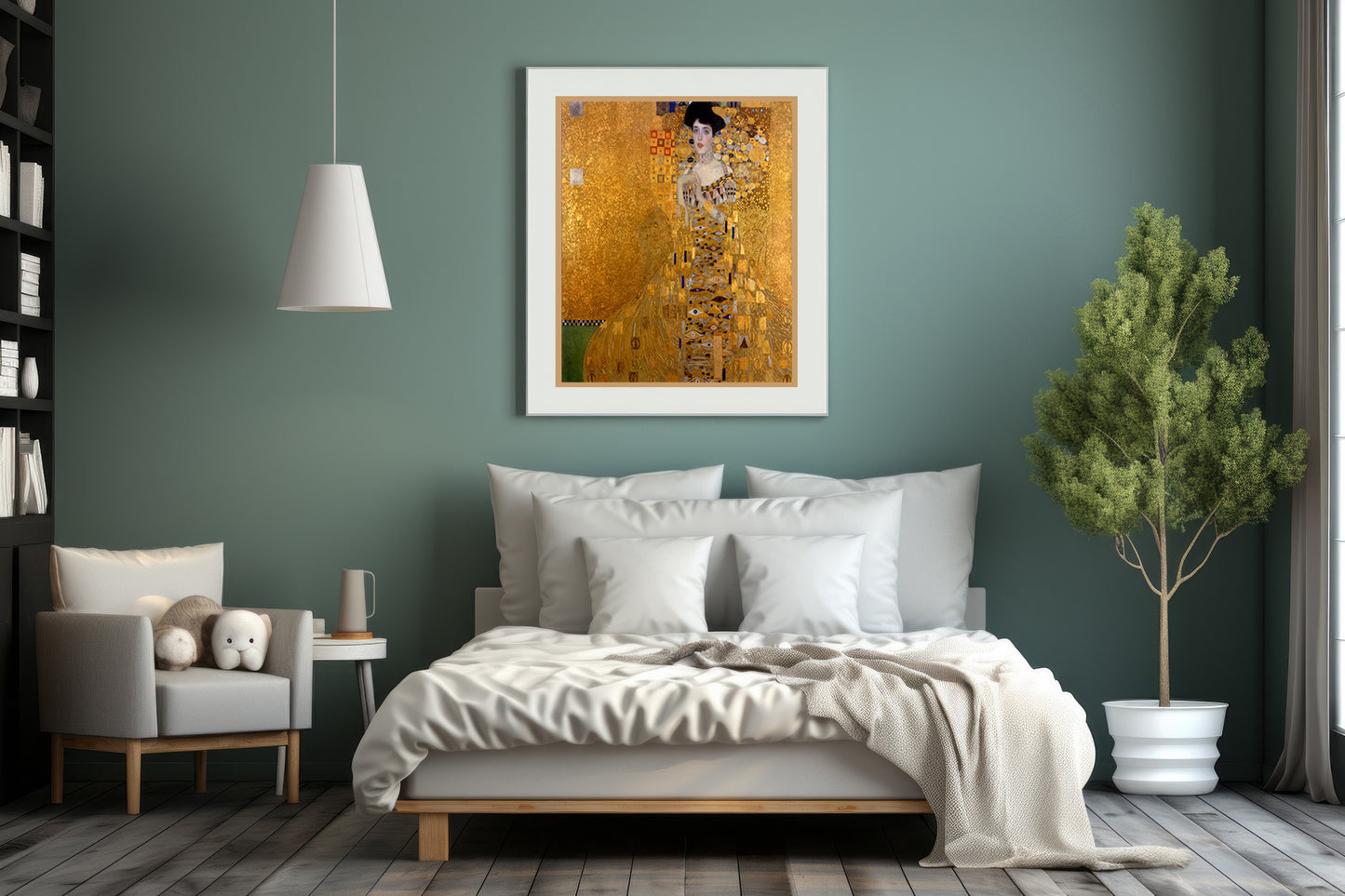 Gustav Klimt, "Woman in Gold" Lithograph