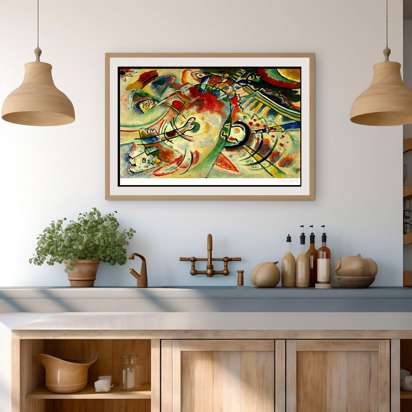 Wassily Kandinsky, "Untitled" Lithograph