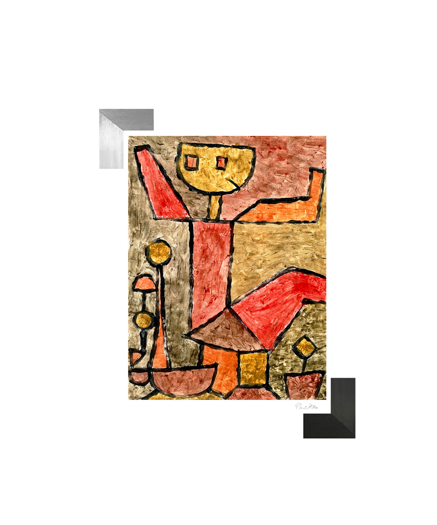 Paul Klee, "Boy with Toys" Lithograph