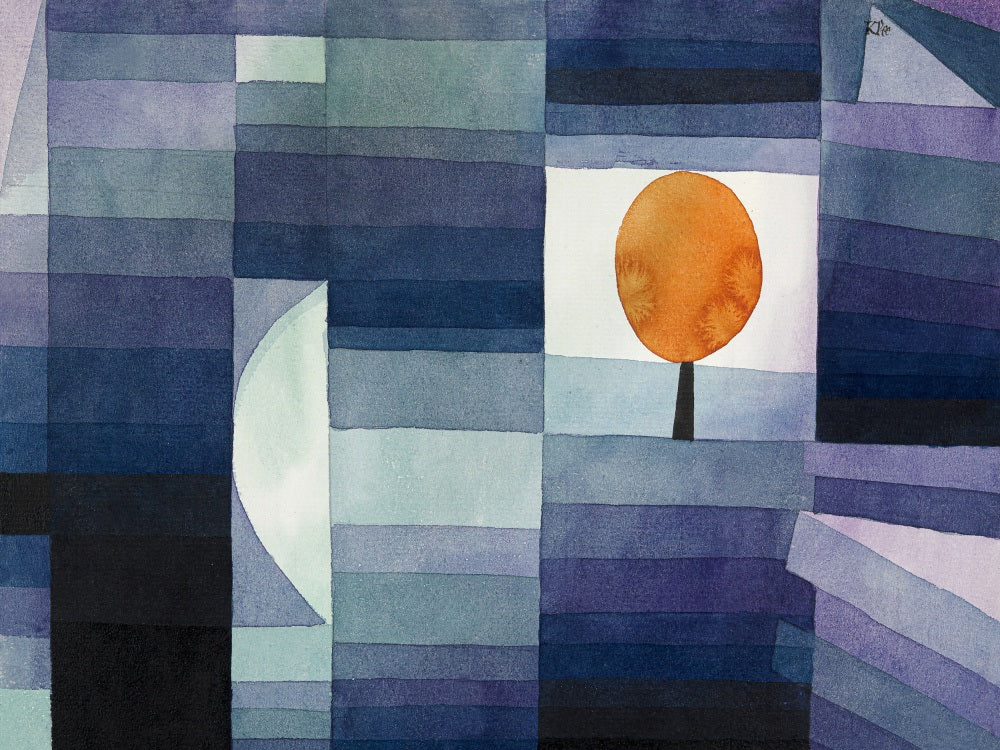 Paul Klee, "The Harbinger of Autumn" Lithograph