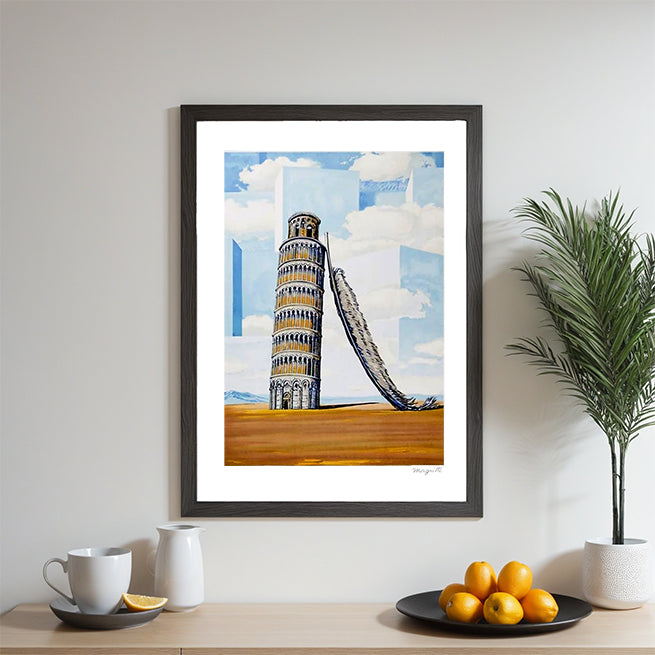 Rene Magritte, "Souvenirs de Voyage" Lithograph