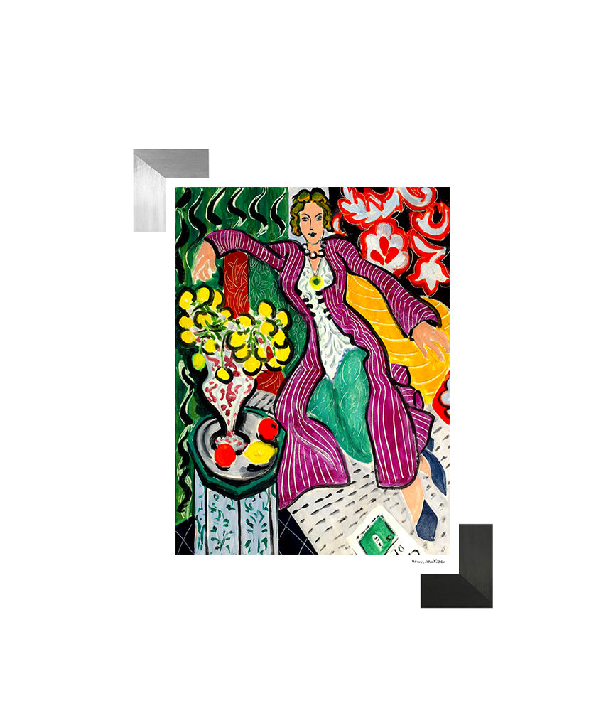Henri Matisse "Woman in Purple Coat" Lithograph