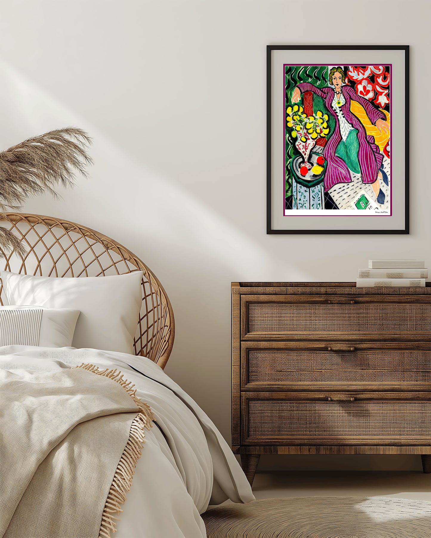 Henri Matisse "Woman in Purple Coat" Lithograph