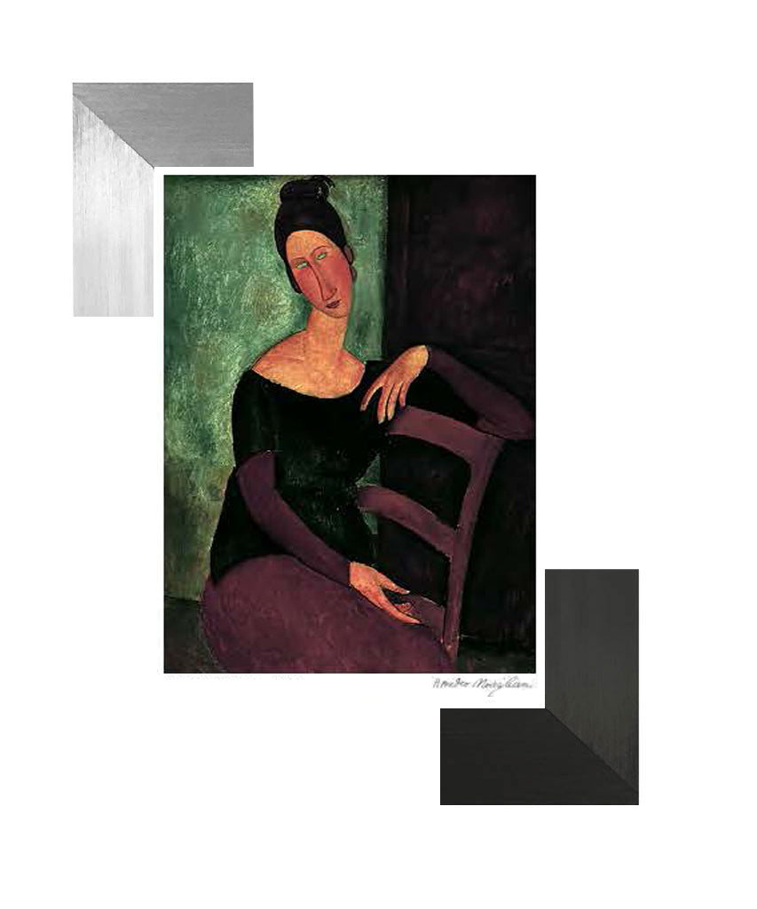 Modigliani, Amedeo "Portrait of the Artist's Wife, Jeanne Hebuterne" Lithograph