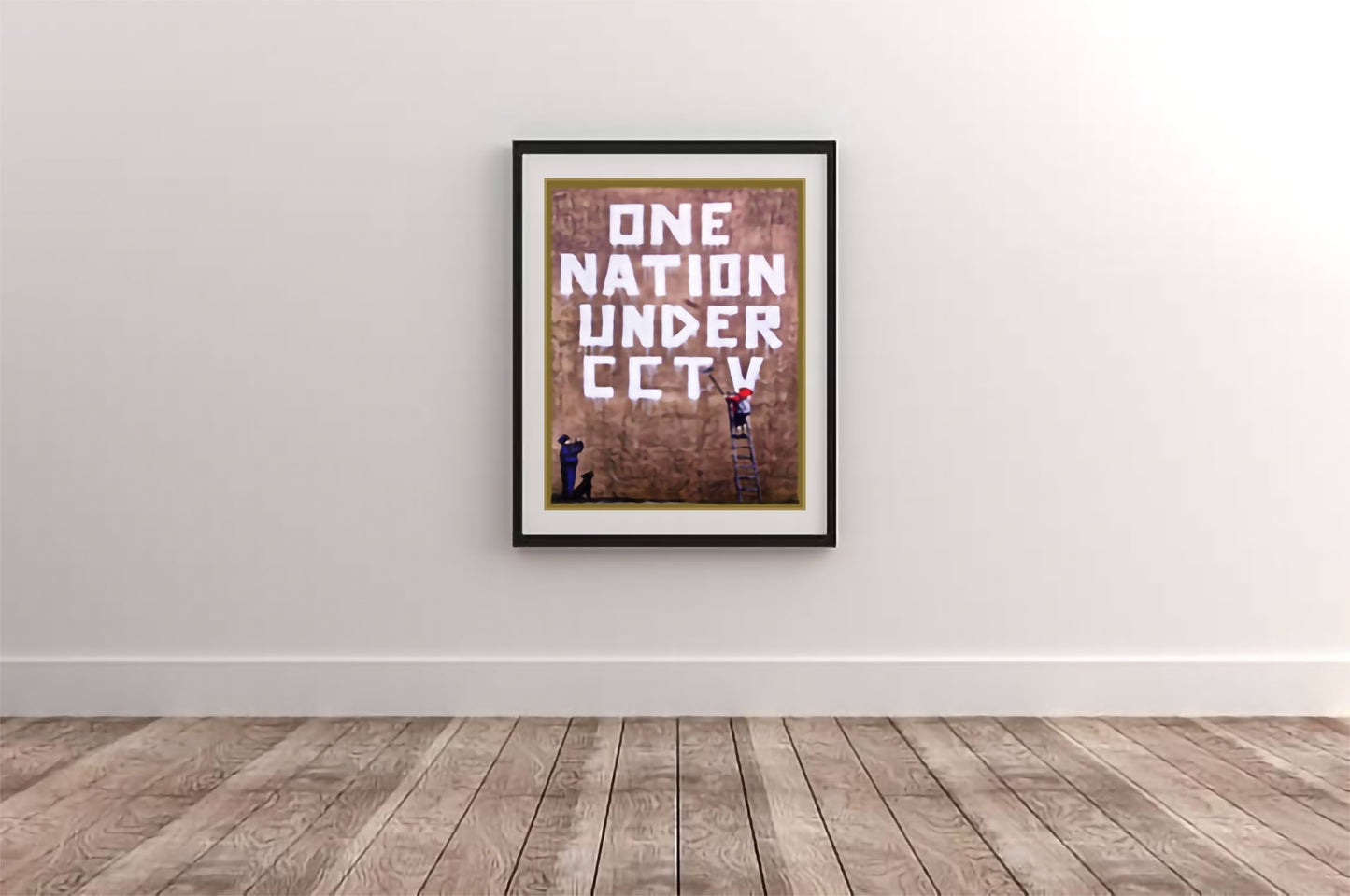 Banksy, "One Nation Under CCTV" Lithograph