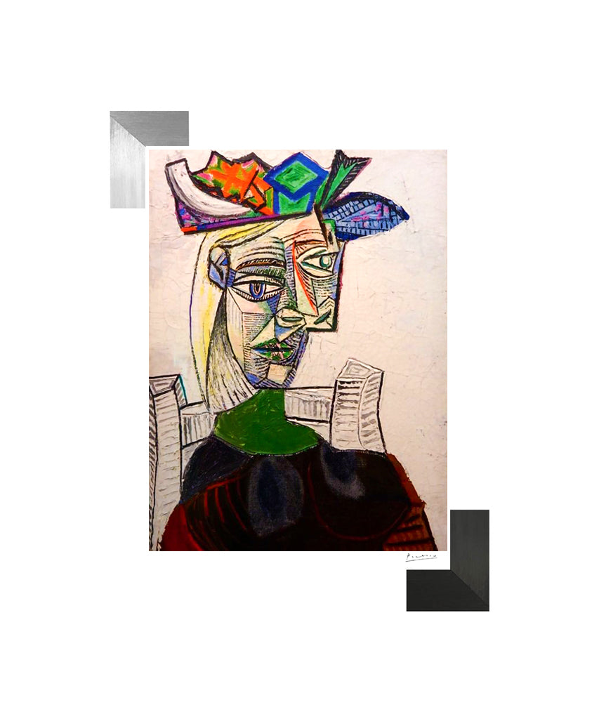 Picasso "Femme Assise au Chapeau 1939" Lithograph