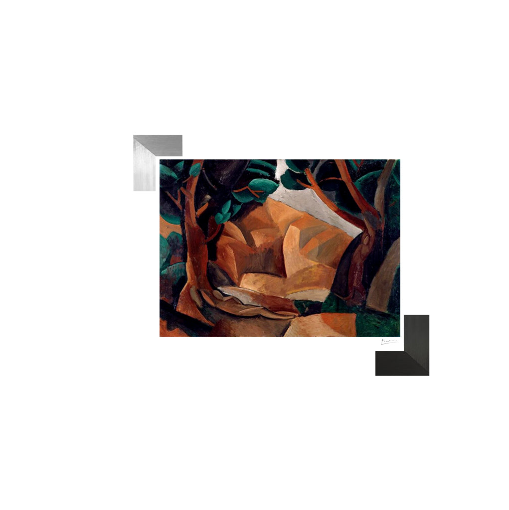 Picasso "Landscape with Two Figures" Lithograph