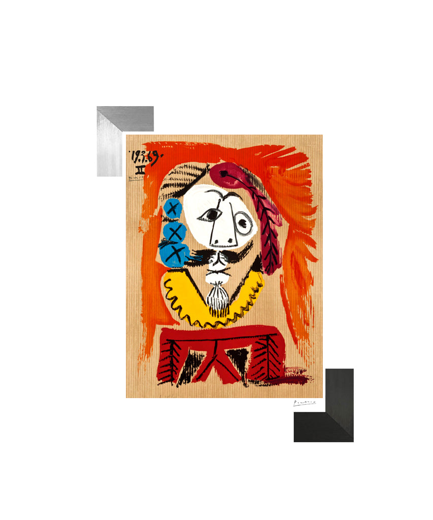 Picasso "Les Portraits Imaginaires 19.3.69.II" Lithograph