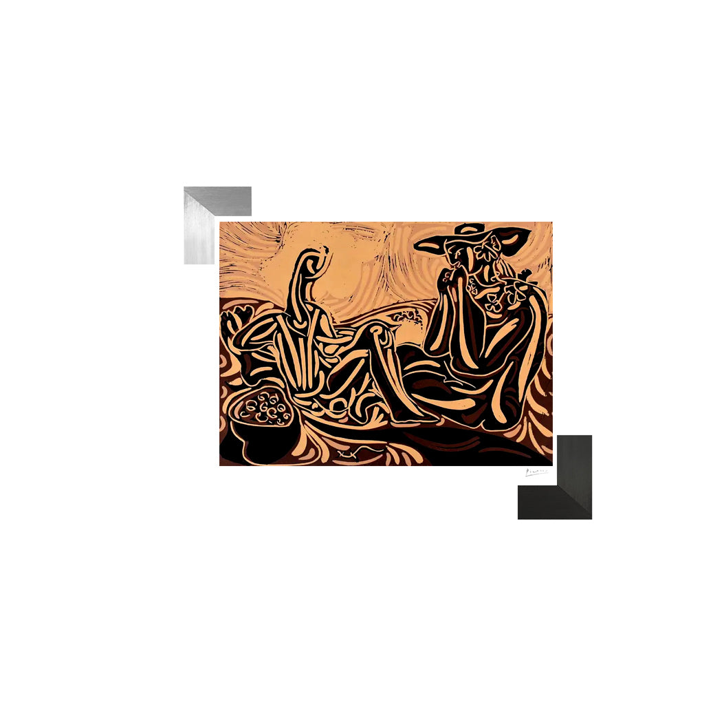 Picasso "The Grape Harvesters 1959" Lithograph