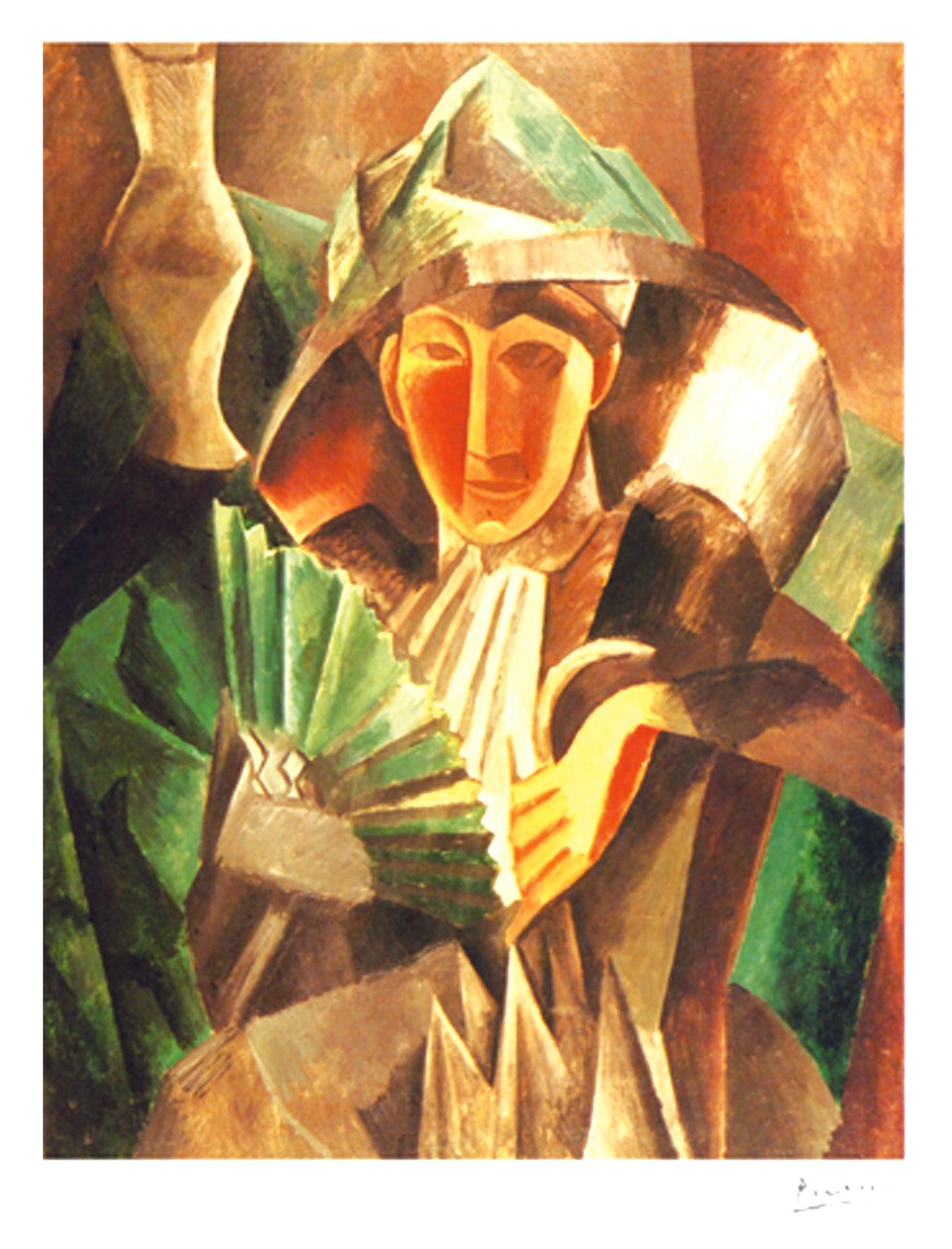 Picasso "Woman with a Fan" Lithograph