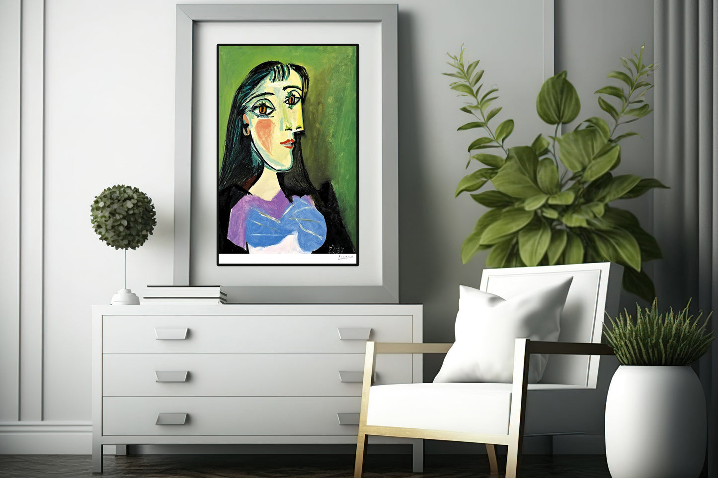 Picasso "Buste de femme 1937" Lithograph