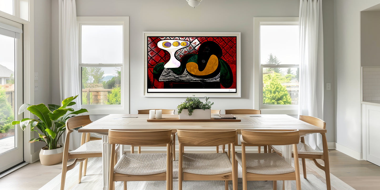 Picasso "Compotier et guitare 1932" Lithograph