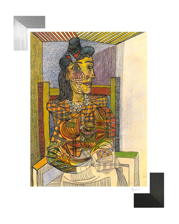 Picasso "Dora Maar (1907-97) Seated, 2nd February 1938", Lithograph