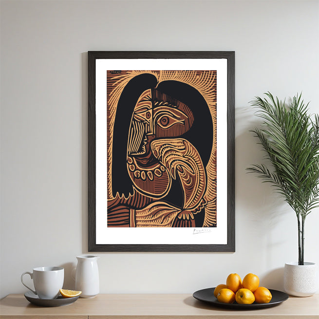 Picasso "Femme Au Collier" Lithograph