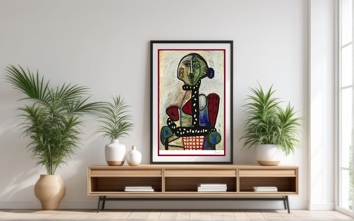 Picasso "Femme au Chignon Dans un Fauteuil " Lithograph
