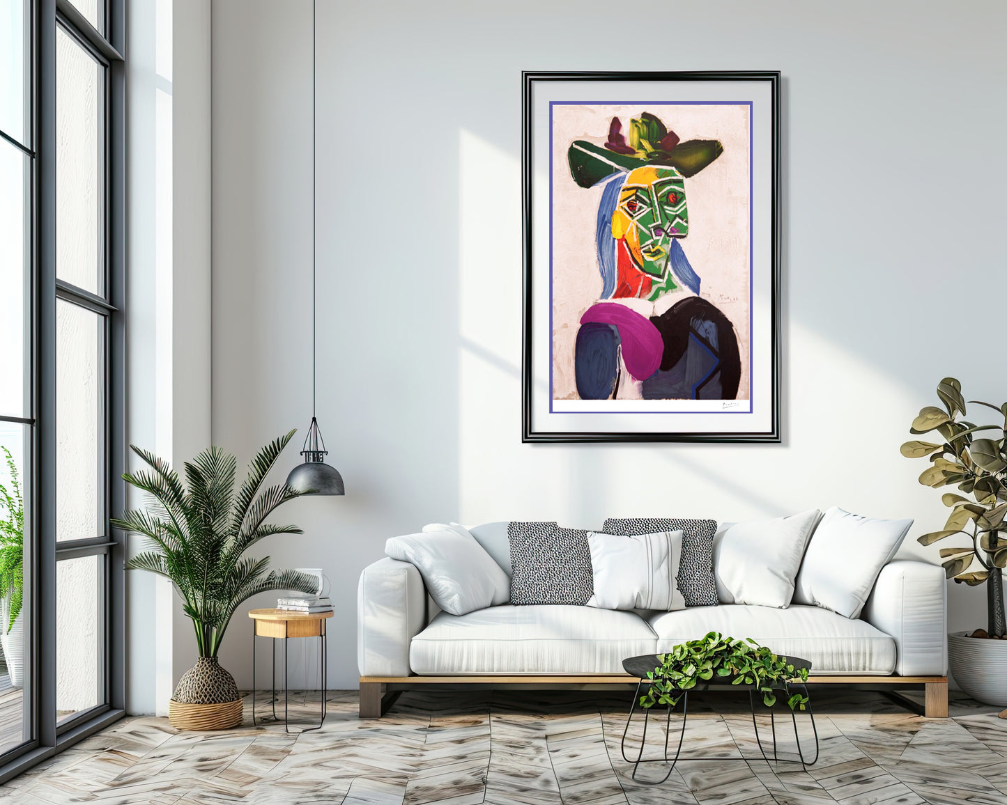 Picasso "Hommage a Fernand Mourlot, 1990" Lithograph