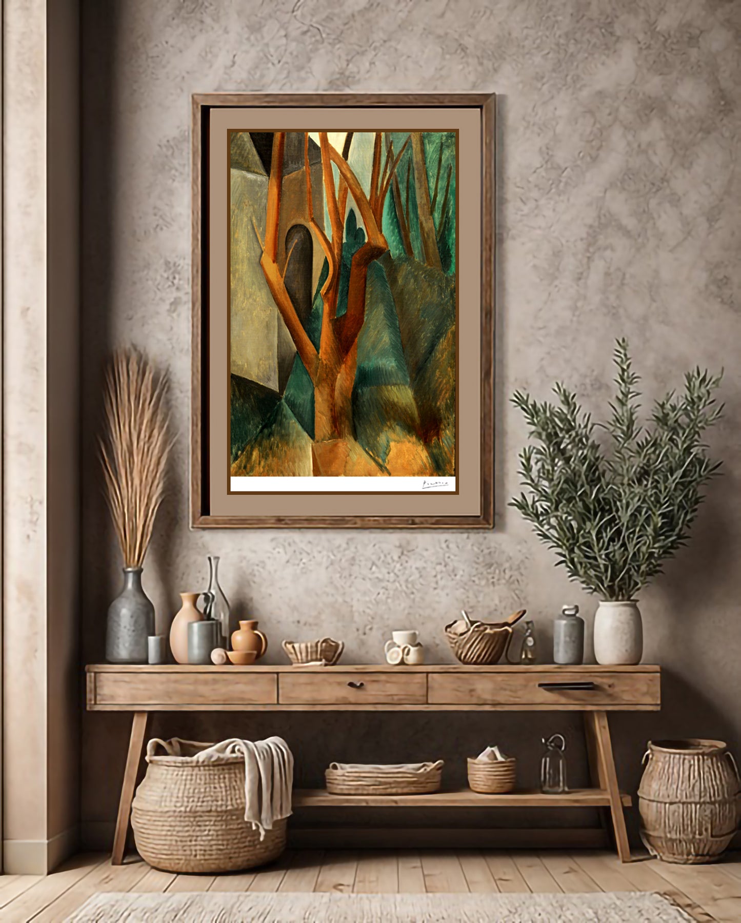 Picasso "La Rue des Bois or Paris" Lithograph