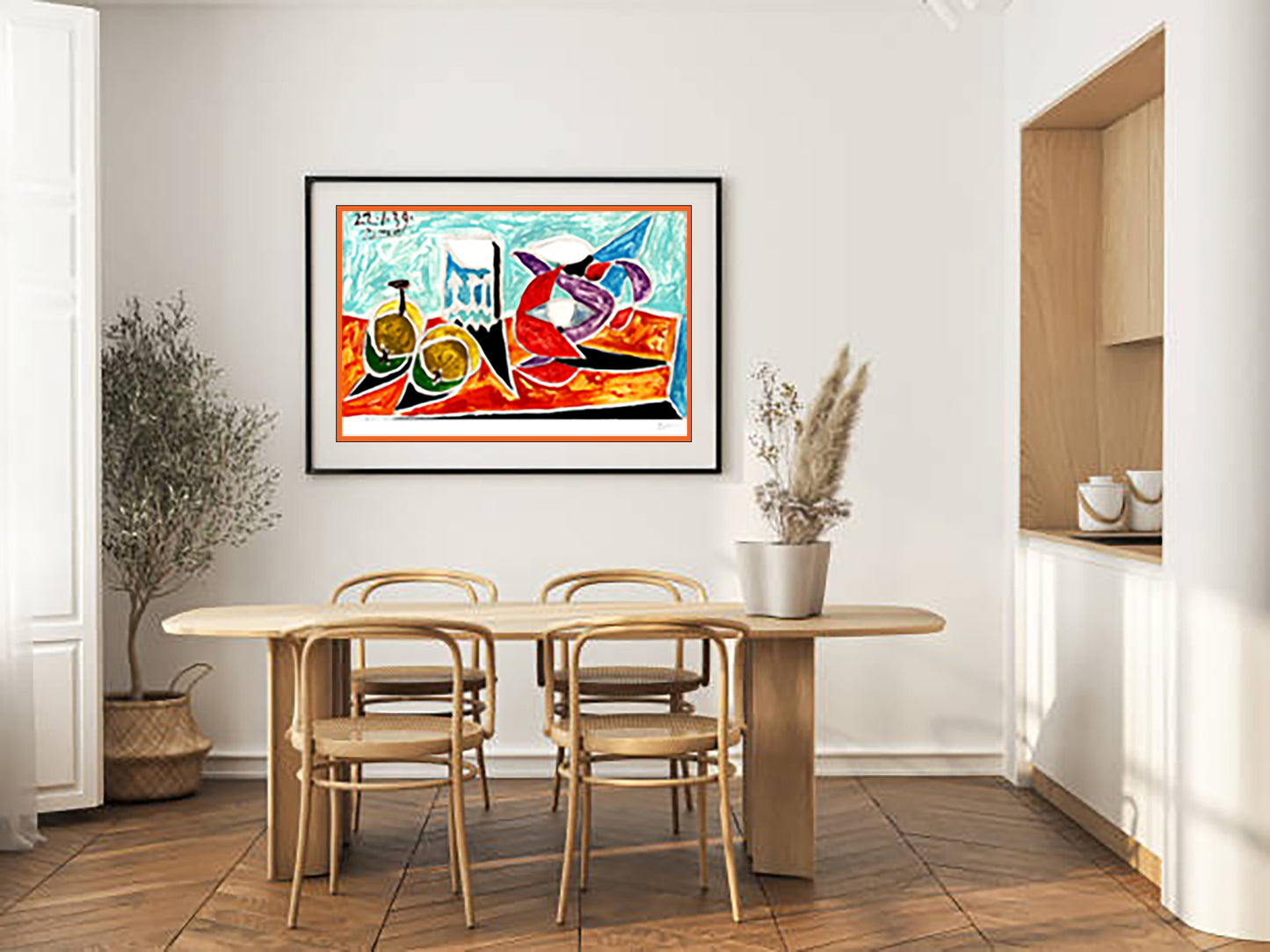 Picasso "Still Life Fruits and Pitcher" Lithograph