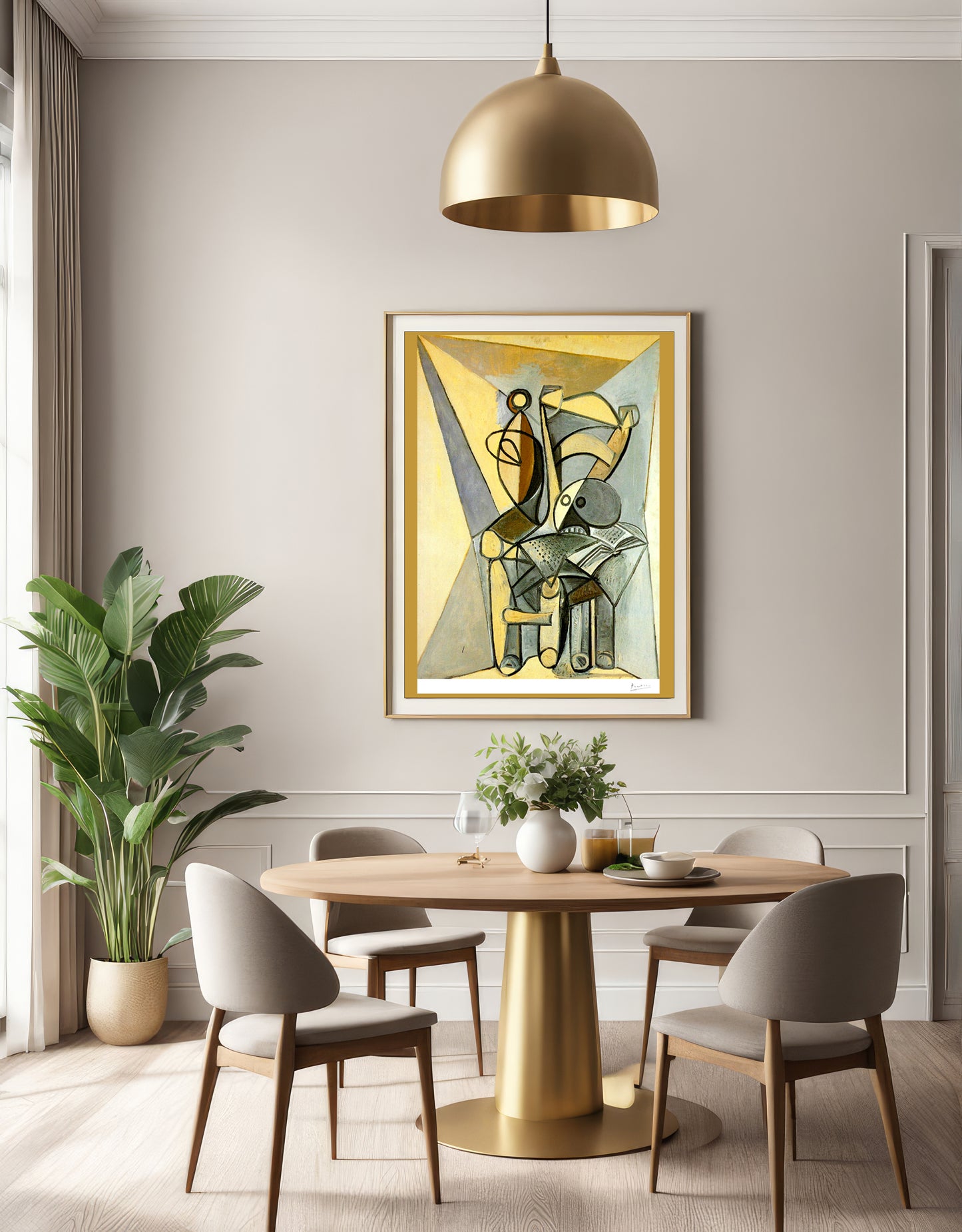 Picasso "Still Life with Skull on an Armchair" Lithograph