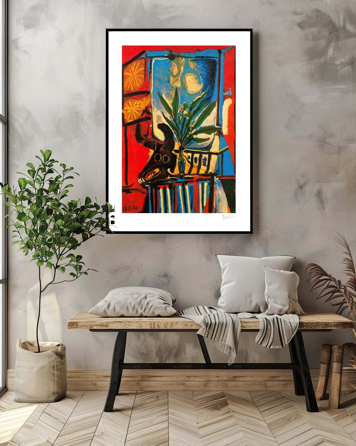 Picasso "Still Life with Bull's Head" Lithograph