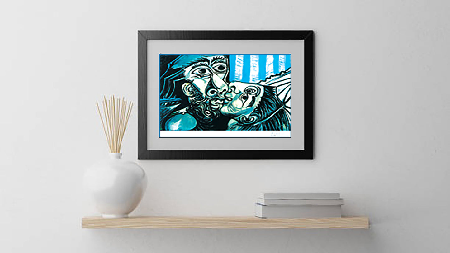 Picasso "The Kiss" Lithograph